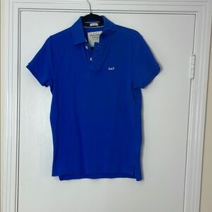 Abercrombie & Fitch Blue Men's Polo Shirt